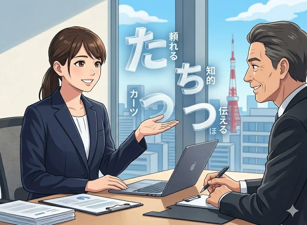 カフェの窓際でノートパソコンを使って仕事をする女性